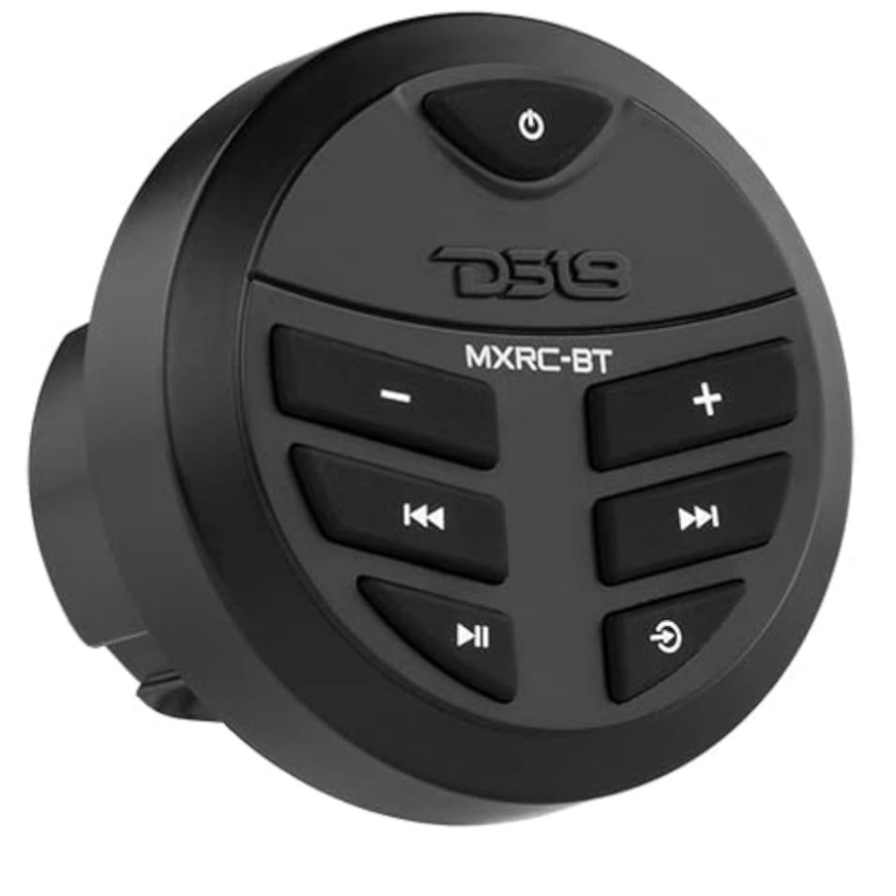 Black Digital Media Receiver with Bluetooth and Volume Control